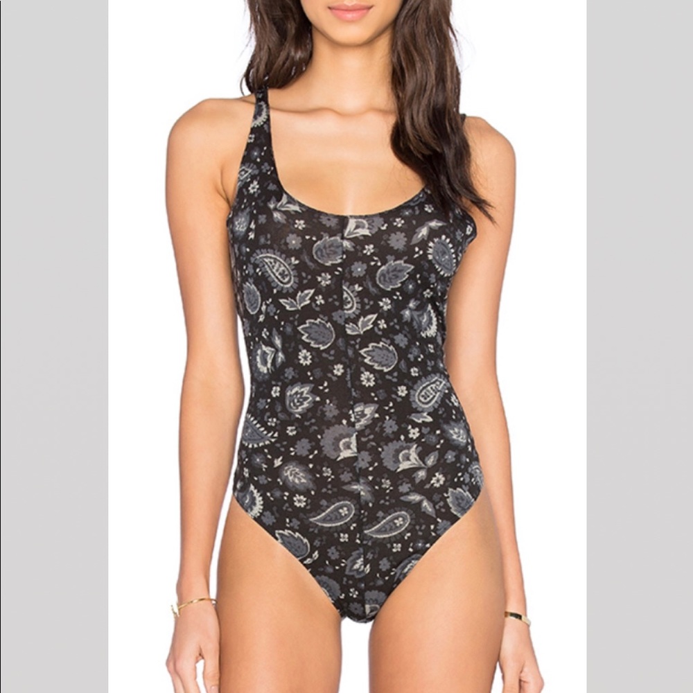NWT Free People Scooped Up Bodysuit M